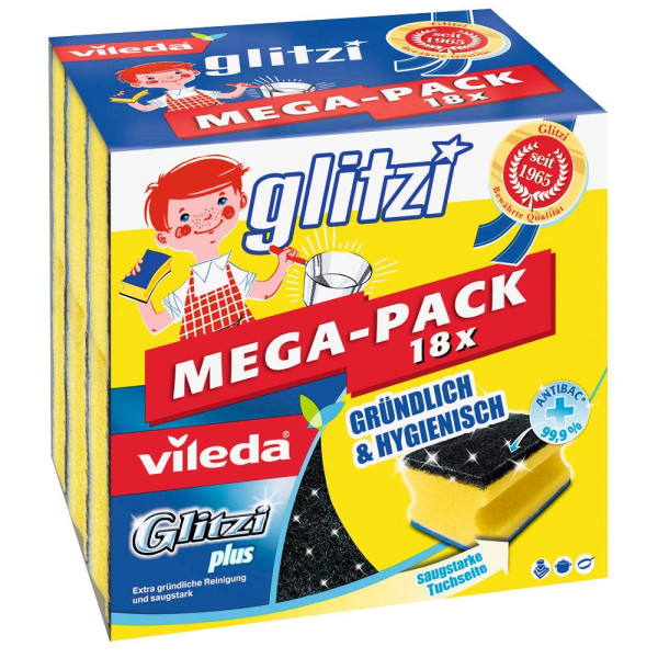 4023103186002 - Topfreiniger Glitzi plus MEGA-PACK 18x 4023103186002 325953 18 Stück