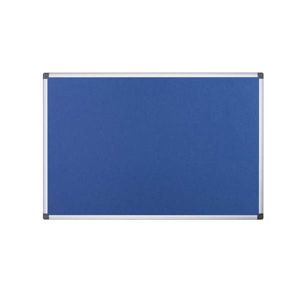 5603750354314 - Pinnwand MAYA FA0243170 60x45cm Filz Aluminiumrahmen blau 5603750354314 Bi-Office