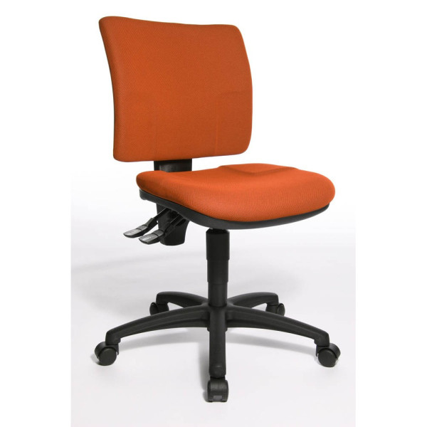 4014296645599 - Bürostuhl U50 8070 BC4 Stoff orange Gestell schwarz