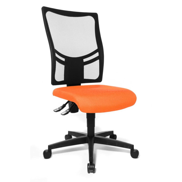 4014296702155 - Bürostuhl Net Point 10 NX200 G04 Stoff orange Gestell schwarz