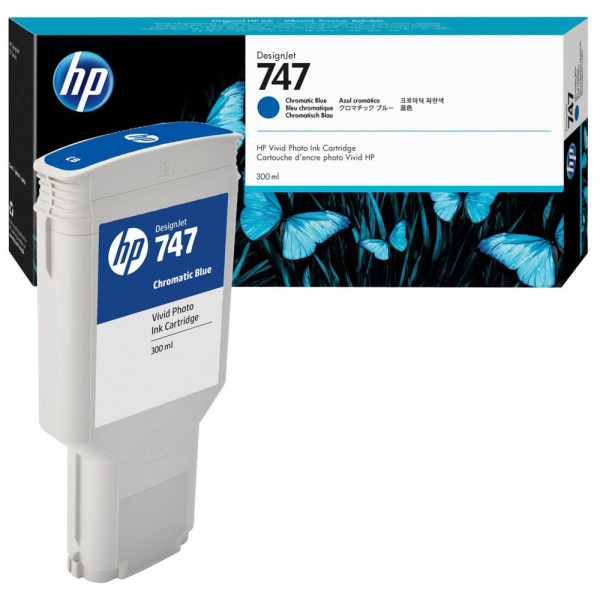 0191628213603 - Hp Ink No 746 HP746 hp 746 Chromatic Blue (P2V85A) (P2V85A) - Hewlett Packard