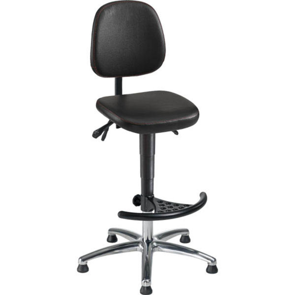 4260046928768 - Arbeitsdrehstuhl WF-H-KL-FS3-ALU schwarz 4260046928768 mey chair 07035