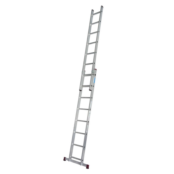 4009199032089 - Krause Systems - Krause Corda Alu Schiebeleiter Anlegeleiter 2 x 8 Tritte l 390 cm 2-teilig