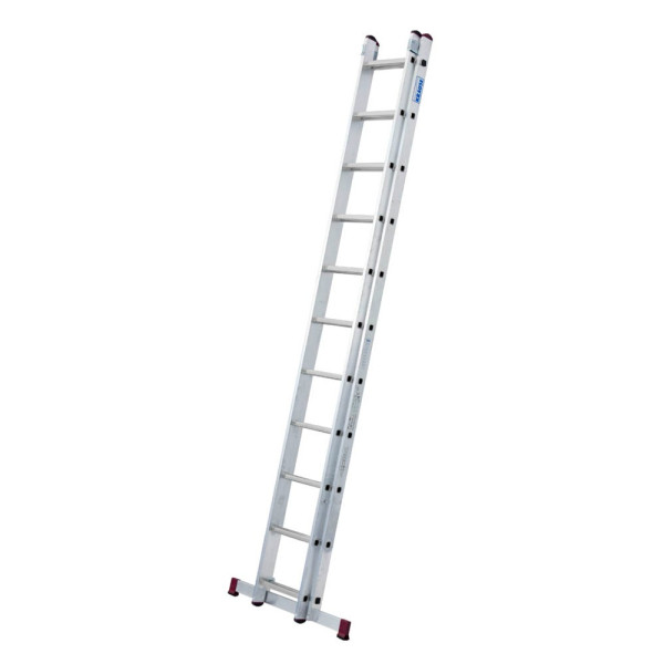 4009199032119 - Krause Systems - Krause Corda Alu Schiebeleiter Anlegeleiter 2 x 11 Tritte 53m 2-teilig Leiter