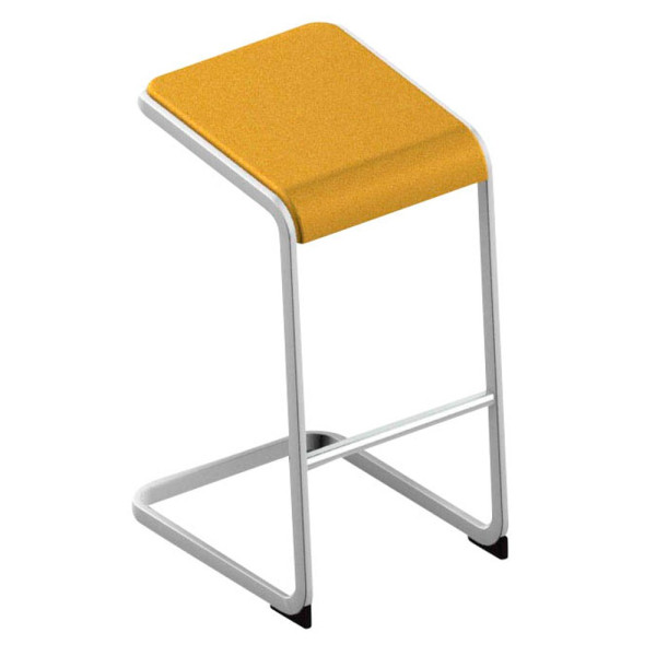 8056457078293 - Hocker OCSTOA01 2SHS C-STOOL gelb bis 110kg 8056457078293 Quadrifoglio