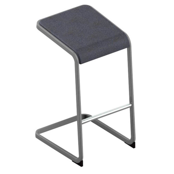 8056457078590 - Hocker OCSTOA01 3MB1 C-STOOL anthrazit bis 110kg 8056457078590 Quadrifoglio