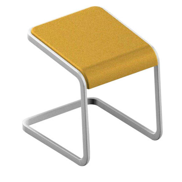 8056457078354 - Hocker OCSTOB01 2SHS C-STOOL gelb bis 110kg 8056457078354 Quadrifoglio