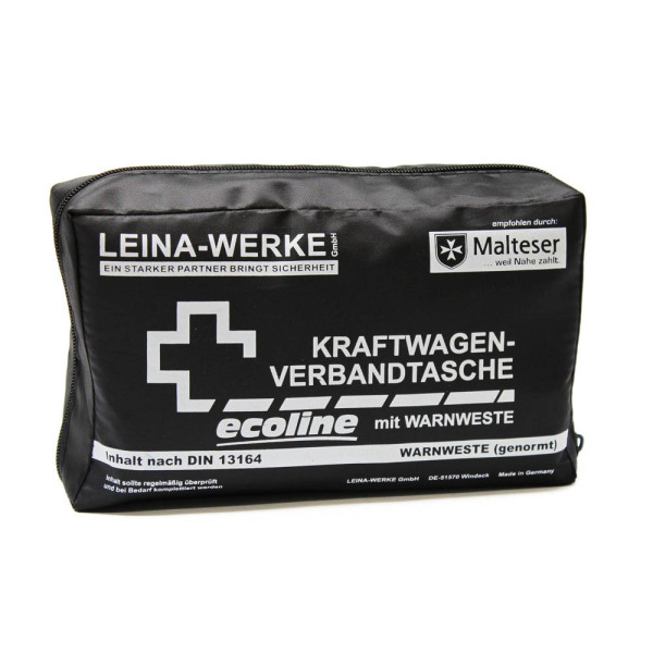 4011166110546 - Erste-Hilfe-Tasche ecoline DIN 13164 schwarz 4011166110546 Leina-Werke