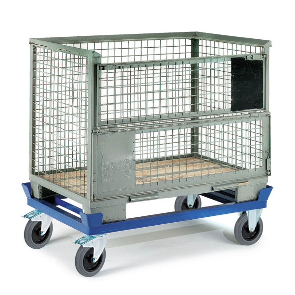 4250448501065 - Rollcart Palettenwagen 10-4062 blau 1280 x 880 x 290 cm