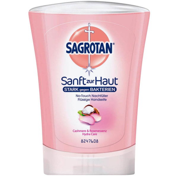 4002448100027 - SAGROTAN® HYDRA CARE NO TOUCH Flüssigseife Nachfüllpackung 2500 ml