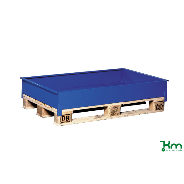 7350050354114 - Müllsackständer KM3031-2 Sicherheitscontainer für Wannen Flaschen Fässer 800x1240x160mm (BxLxH) blau