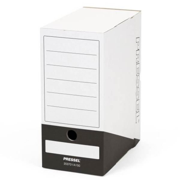 9008522012328 - Archivbox A150 Steckverschluss A4 15x26x32cm weiß 20 Stüc