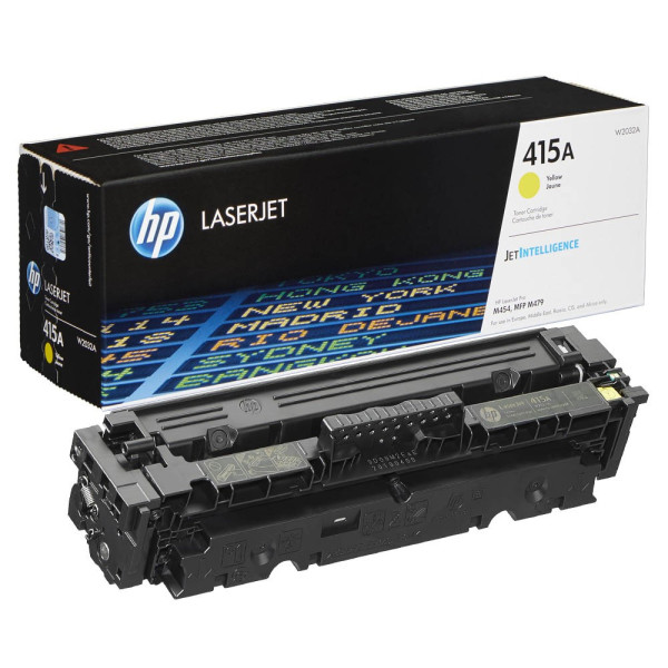 0192018046368 - 415A - Gelb - Original - LaserJet - Tonerpatrone (W2032A) - für Color LaserJet Pro M454dn M454dw MFP M479fdn MFP M479fdw