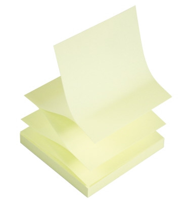 Haftnotiz Z-Notes 75 x 75 mm (B x H) gelb 100 Bl.