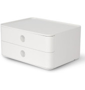Schubladenbox Smart-Box Allison 1120-12 SnowWhite/SnowWhite 2 Schubladen geschlossen