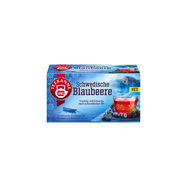 4009300016946 - TEEKANNE Früchtetee Tee Blaubeere Brombeere 20 Stück à 225 g