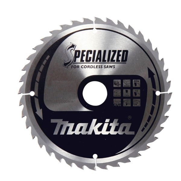 0088381421829 - Circular Saw Blade Specialized TCT 165x20mm 40T B-32954