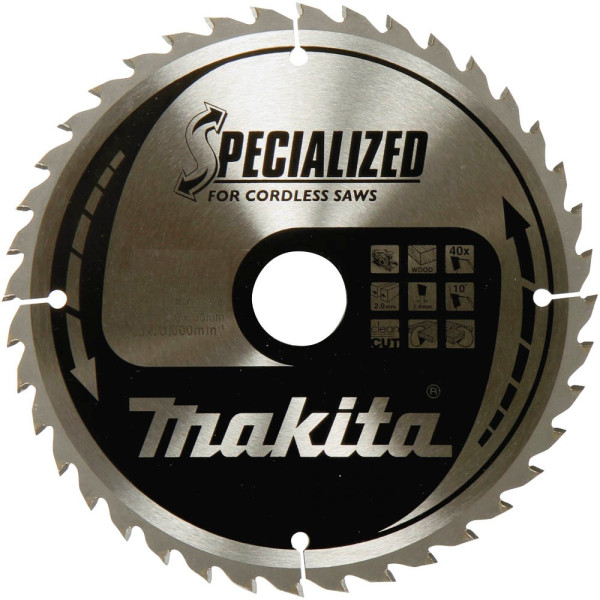 0088381422666 - makita B-33819 Kreissägeblatt 850 mm 40 Zähne