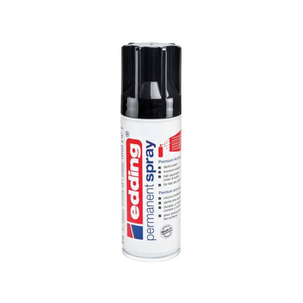 4004764956500 - 5200 Permanentspray tiefschwarz glänzend 200ml 4-5200951 200 Milliliter