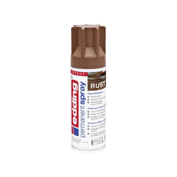 4057305002006 - edding Spray 5200 200 ml Premium-Acryllack matt Sprühbreite ca 50-60 mm rosteffect matt