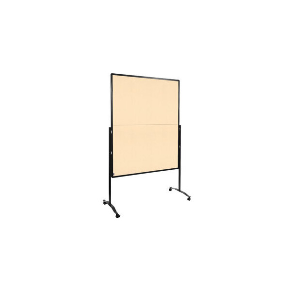 8713797091152 - Moderationswand PREMIUM PLUS klappbar 1200 x 1500 cm beige