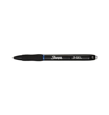 Gelschreiber S-GEL, M, 0,7 mm, Schaft: schwarz, Schreibf.: blau