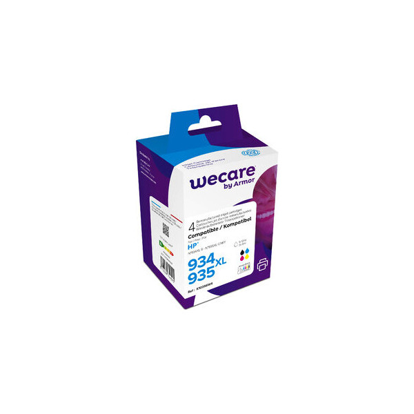 3112539744595 - Druckerpatrone K10356W4 kompatibel zu HP 934XL + 935XL Multipack schwarz cyan magenta gelb 3112539744595 wecare