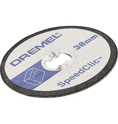 5er Kunststoff-Trennscheiben SpeedClic Dremel SC476 Dremel 2615S476JB Durchmesser 38 mm   