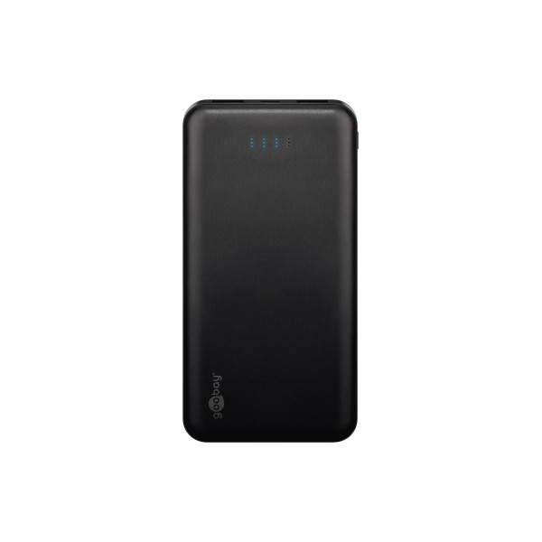 4040849408915 - Power Bank Slimline 10000mAh Powerbank (Akku) - schwarz - 10000 mAh