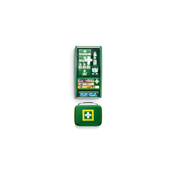 7310800017430 - Erste-Hilfe-Kasten First Aid & Burn Station Set gefüllt 7310800017430 Cederroth