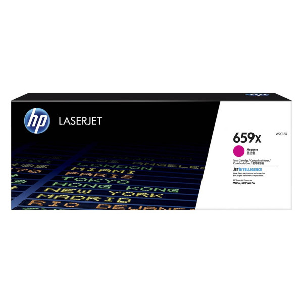 0192545650892 - HP LaserJet 659X Magenta Original Tonerkartusche mit hoher Reichweite