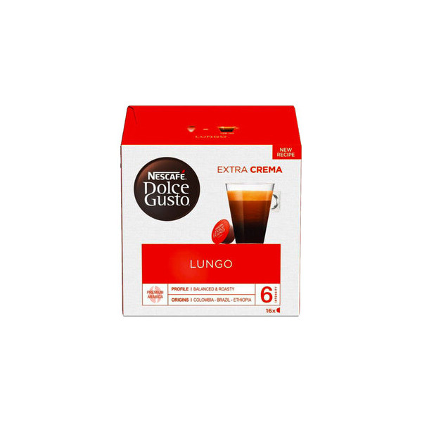 7613038028910 - Kapsel Dolce Gusto? LUNGO EXTRA CREMA ergibt 120 ml 7613038028910 16 Stück