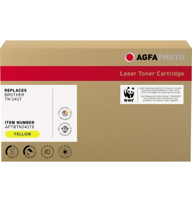 Toner APTBTN241YE gelb ca 1400 Seiten kompatibel zu TN-241Y