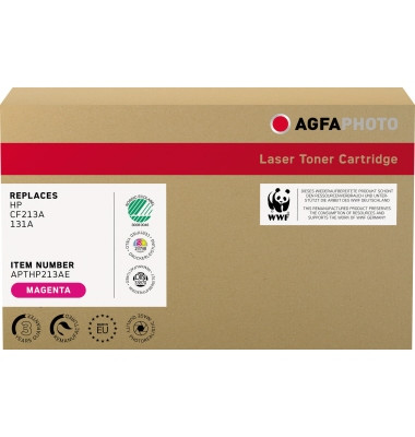 Toner APTHP213AE magenta 1800 Seiten kompatibel zu CF213A 131A