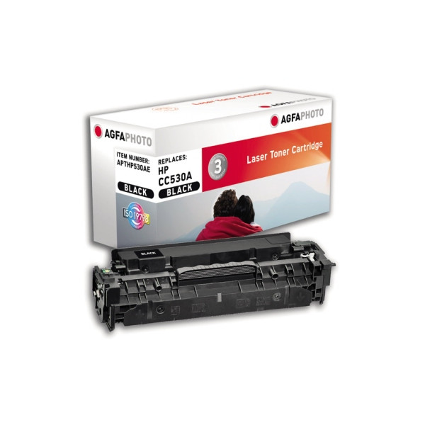 4250164821775 - AgfaPhoto - Schwarz - compatible - wiederaufbereitet - Tonerpatrone - für HP Color LaserJet CM2320fxi CM2320n CM2320nf CP2025 CP2025dn CP2025n CP2025x