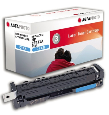 Toner APTHPCF411AE cyan 2300 Seiten kompatibel zu CF411A 410A