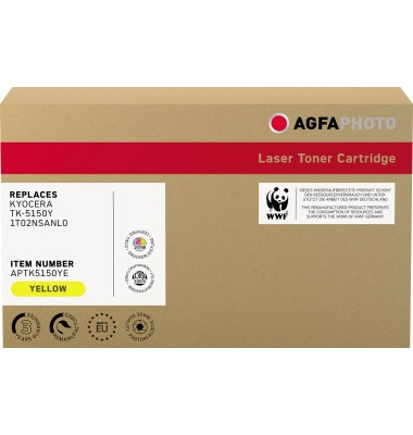 Toner APTK5150YE wie Kyocera TK-5150Y gelb