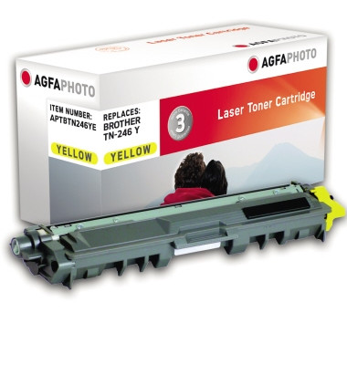 Toner APTBTN246YE gelb ca 2200 Seiten kompatibel zu TN-246Y