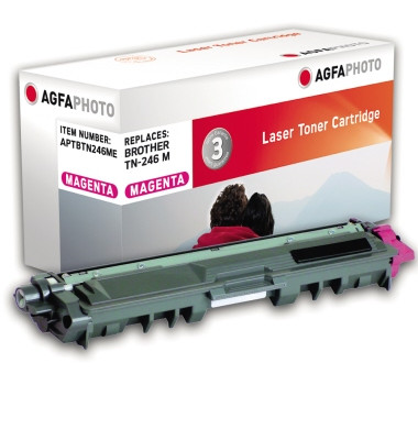 Toner APTBTN246ME magenta ca 2200 Seiten kompatibel zu TN-246M