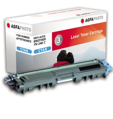 Toner APTBTN246CE cyan ca 2200 Seiten kompatibel zu TN-246C