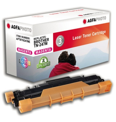 Toner APTBTN247ME magenta ca 2300 Seiten kompatibel zu TN-247M