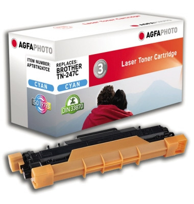 Toner APTBTN247CE cyan ca 2300 Seiten kompatibel zu TN-247C