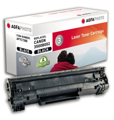 Toner APTC728E schwarz ca 2100 Seiten kompatibel zu 728