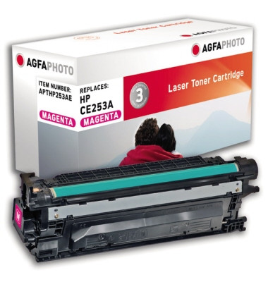 Toner APTHP253AE magenta 7000 Seiten kompatibel zu CE253A 504A