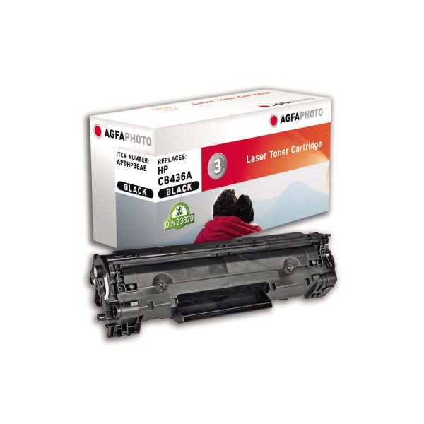 4250164821768 - Toner APTHP36AE schwarz 2000 Seiten kompatibel zu CB436A 36A