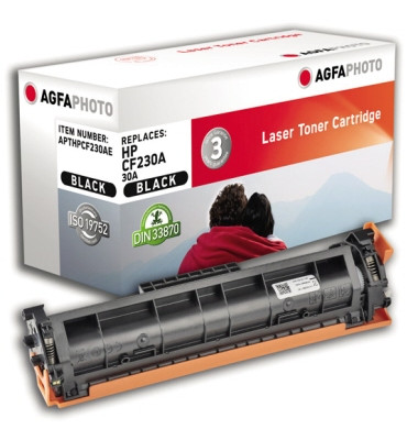 Toner APTHPCF230AE schwarz 1600 Seiten kompatibel zu CF230A 30A