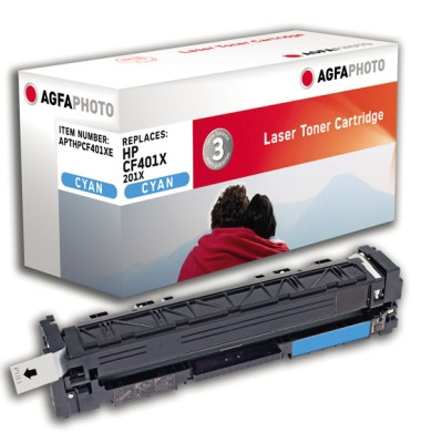 Toner APTHPCF401XE cyan 2300 Seiten kompatibel zu CF401X 201X