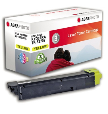 Toner APTK5270YE wie Kyocera TK-5270Y gelb