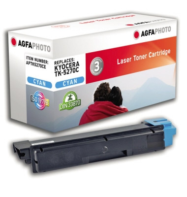 Toner APTK5270CE wie Kyocera TK-5270C cyan