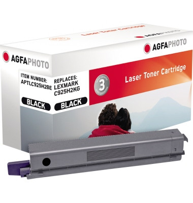 Toner APTLC925H2BE wie Lexmark C925H2KG schwarz